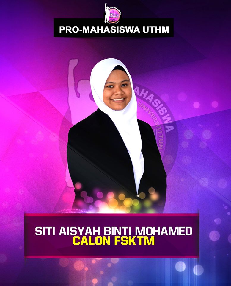 brodan_77's tweet photo. Calon Kerusi FSKTM

Siti Aisyah Binti Mohamed 

#HeilProM
#WeUniteForStudents
#IniKaliKitaPimpin https://t.co/FPGZzTpE4e