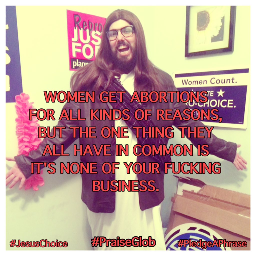 nickmorganmoore's tweet photo. #JesusChoice #ProChoice #ProJesusChoice #PledgeaPhrase #Abortion #EndTheHarassment https://t.co/b1KnDL2UR5