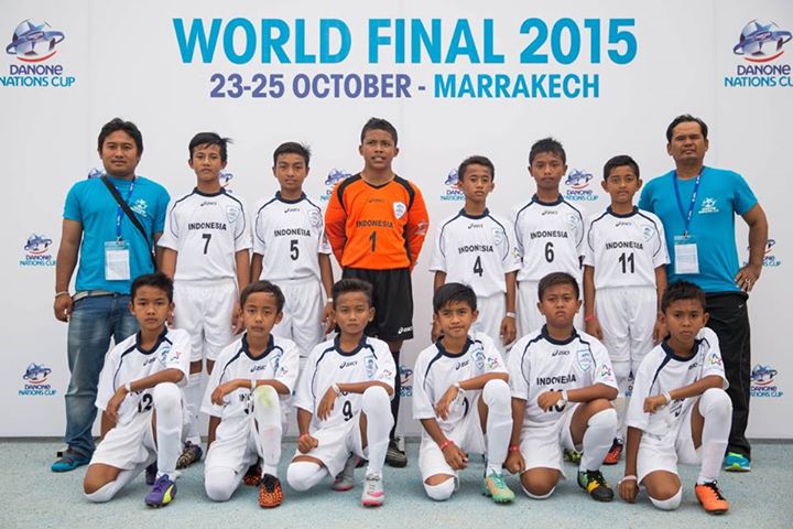 indosupporter's tweet photo. Indonesia meraih peringkat 14 dari 32 peserta di World Final @danonenationcup 2015. Teruslah berkembang Garuda Muda! https://t.co/t65EjVZd7X