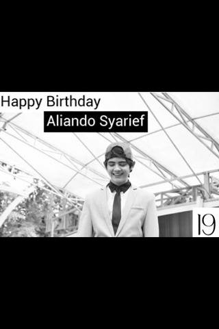 sucikur01's tweet photo. #HBD19thAliando @alysyarief https://t.co/Eibyblvee8
