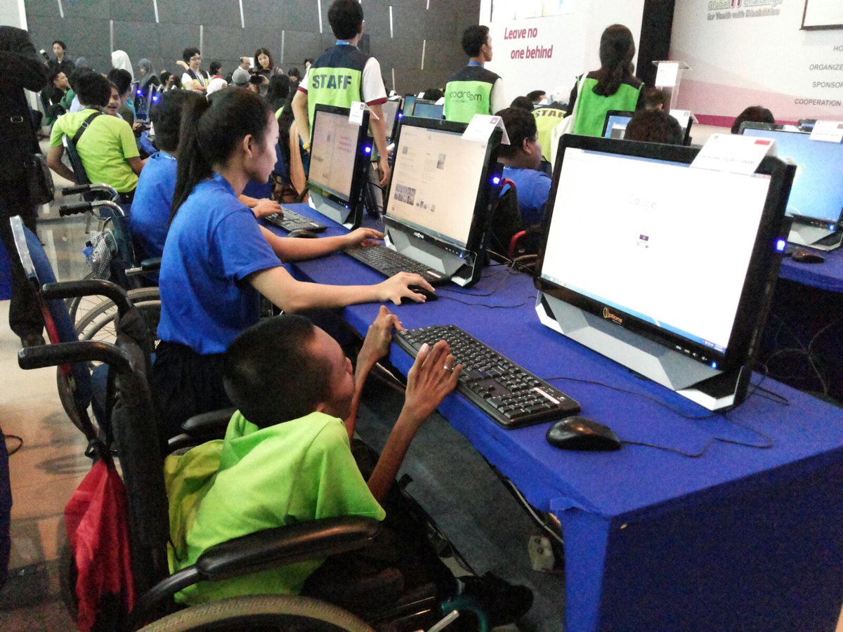 kemkomdigi's tweet image. GITC 2015 merupakan kompetisi ketrampilan IT remaja penyandang disabilitas se Asia Pasifik. (26-30/10) pih-Y