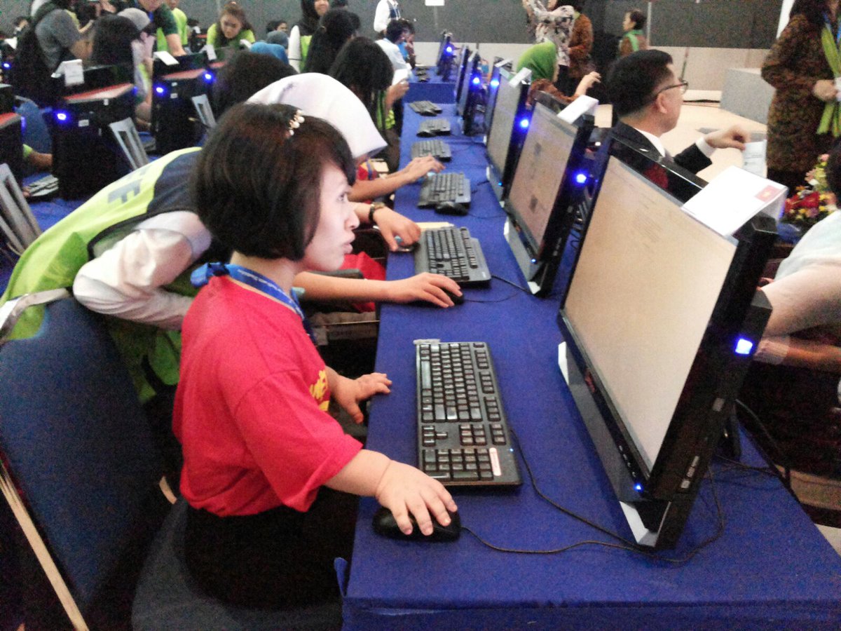 kemkomdigi's tweet image. GITC 2015 merupakan kompetisi ketrampilan IT remaja penyandang disabilitas se Asia Pasifik. (26-30/10) pih-Y