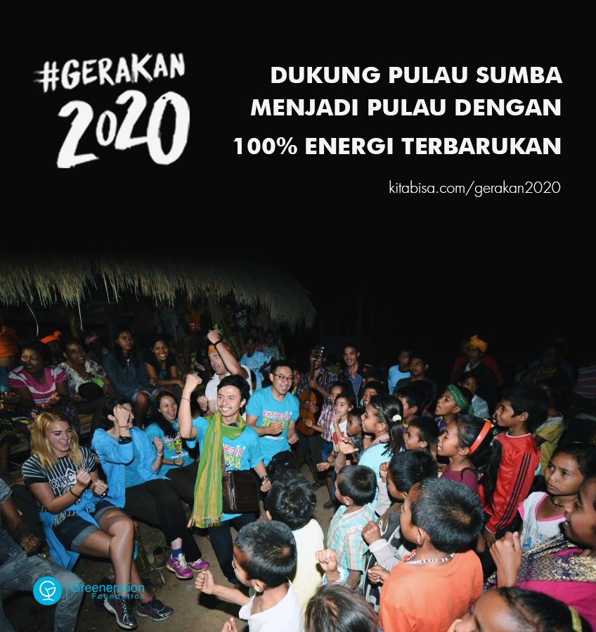 greenerationid's tweet image. #Gerakan2020 adalah gerakan bersama wujudkan 6 panel surya di SDI Prailangina- Sumba Timur. kitabisa.com/gerakan2020