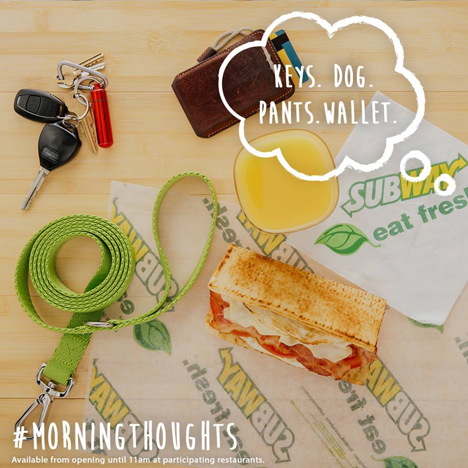 Make us part of your morning routine with one of our great breakfast subs! #subway #breakfast #liverpool