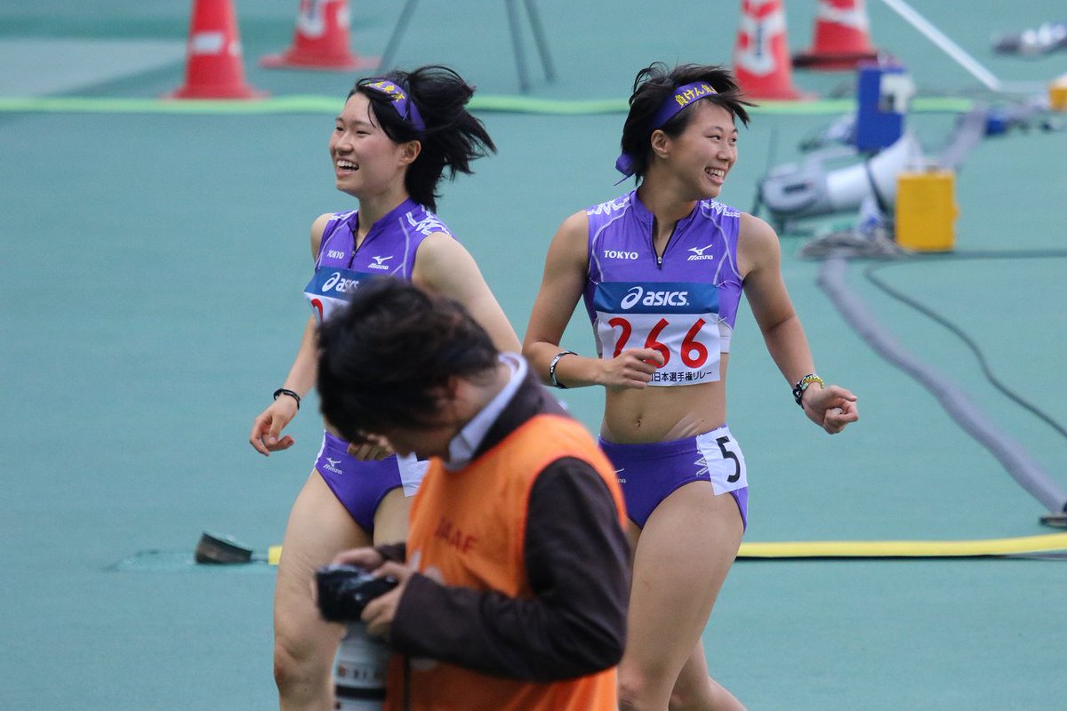 白はまぐり Pa Twitter 東京高校 斉田果歩選手 福田真衣選手 二人とも二年生 守田紗矢香選手もいるし来年も強いですね 日本選手権リレー はじめての一眼レフ T Co O2stqepv3m