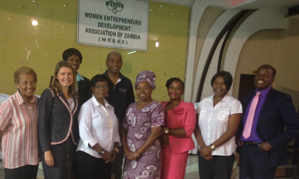 SalfordC's tweet photo. #zambia with #growthcap meeting inspiring #womenentreprenurs. https://t.co/wP65RsKYZa