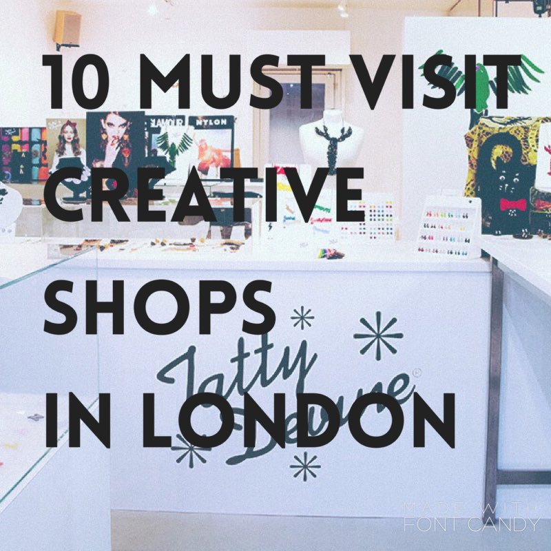 blogandbuysale's tweet photo. Updated our 10 Must Visit Shops in London list to include @thethestore @ifeelsmug @ELDStore https://t.co/H9kygexEJd https://t.co/s6ONLFPBBU