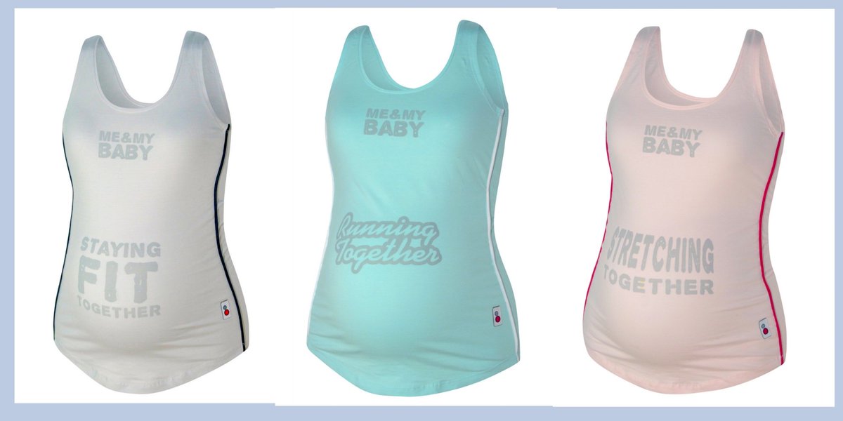 FittaMamma's tweet photo. A #fitpregnancy is good for you &amp; good for baby tooJ Spread the word, tell the world, wear this top https://t.co/3LV7mhnyYL