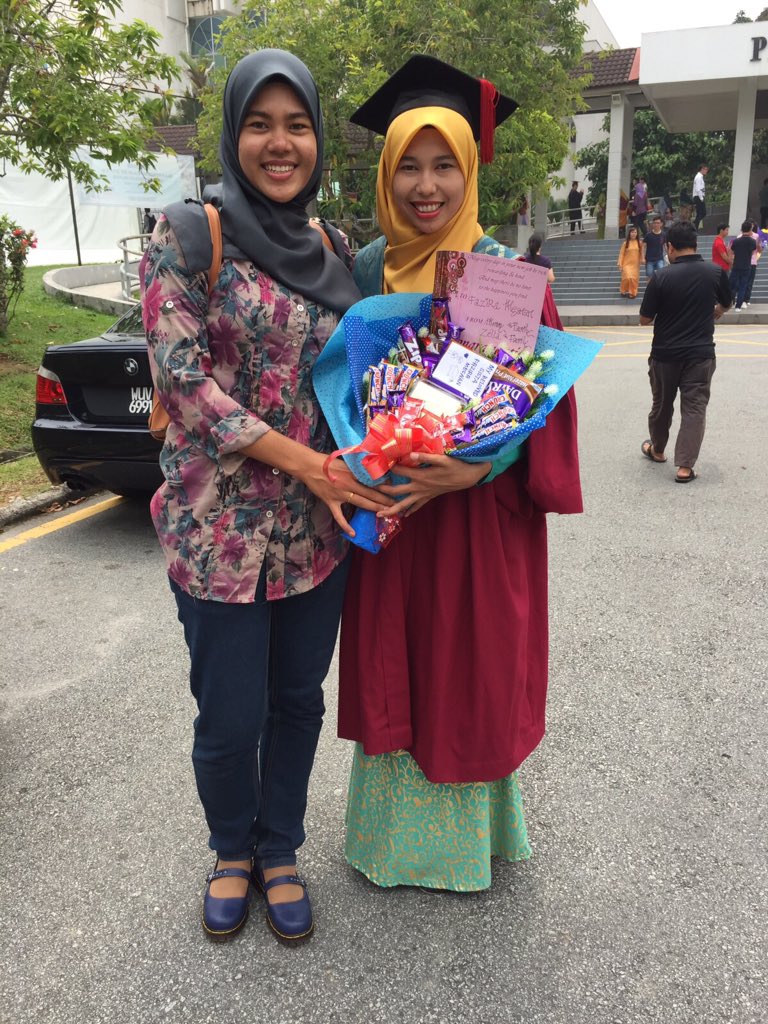 Shafiqin92's tweet photo. Happy G'DAY faz.. congratulations !!! proud to be UTMreans. #utm55thconvocation #utmmyheart #utmsanjunganbangsa https://t.co/vV5zrRxaj1