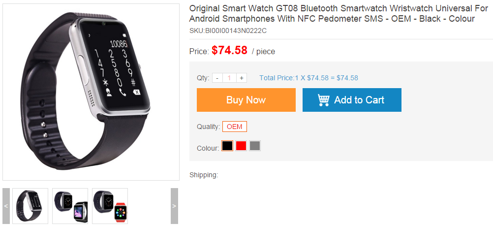 gzdbx's tweet photo. Original Smart Watch GT08 Bluetooth Smartwatch Wristwatch Universal For Android Smartphones 
https://t.co/99dCNLGIKF https://t.co/fgwV6ueNCS