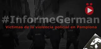 AntifaCiempo's tweet photo. No te pierdas el #InformeGerman en el que desenmascaran la violencia policial en #Pamplona https://t.co/chKLR7EWwx https://t.co/o9DPyQvYrk
