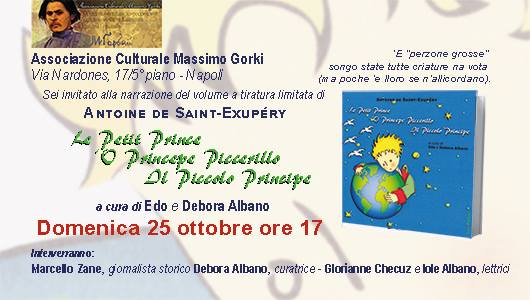Liberedizioni's tweet photo. #ilmioprimoTweet Avete visto la presentazione #napoli #princepepiccerillo #piccoloprincipe @piccoloprinci? Diteci ! https://t.co/SsoK8ucK5a