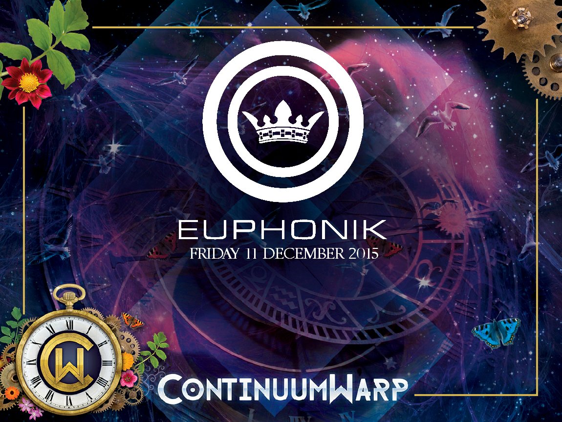 ContinuumWarp's tweet photo. Award winning artist DJ, having played at festivals around the world, @euphonik will be playing on Friday 11th Dec! https://t.co/jHY4qJNK1F