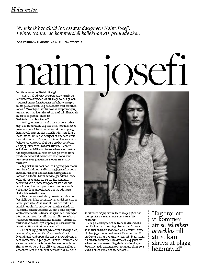 Jernkontoret's tweet photo. @NaimJosefi om 3D-printing, bl.a. av återvunnet svenskt stål @ElinKFrendberg @aknyman @SandvikSverige #ladygagaskor https://t.co/WmobPuXP8k