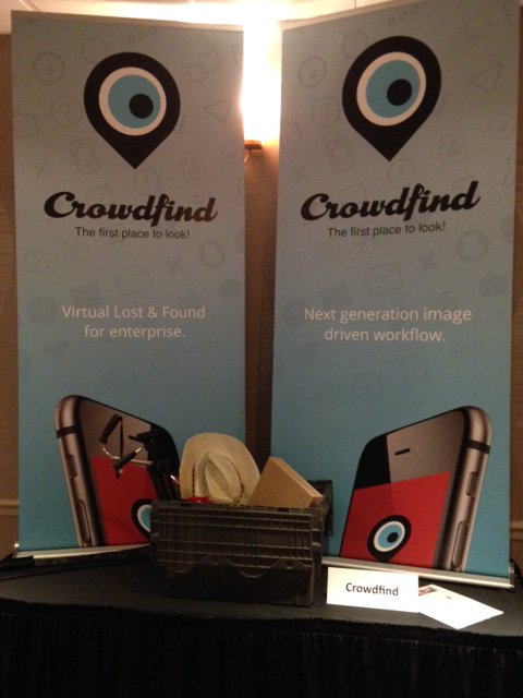 Crowdfind's tweet photo. We're exited to be part of @AirportsGoGreen and discuss the future of Lost &amp; Found! #AGG2015 #greenairports https://t.co/x5fUehlg5O