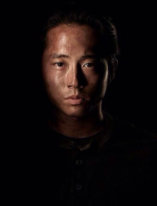 DanielCutmore's tweet photo. @TheWalkingDead @steveyeun "Thank you" #thewalkingdead #GlennRhee https://t.co/8oaIPddTbM