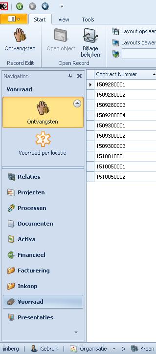 kraansoftware's tweet image. Bijgaand een schermafbeelding van nieuwe modules van #kraansoftware. #bouwsoftware