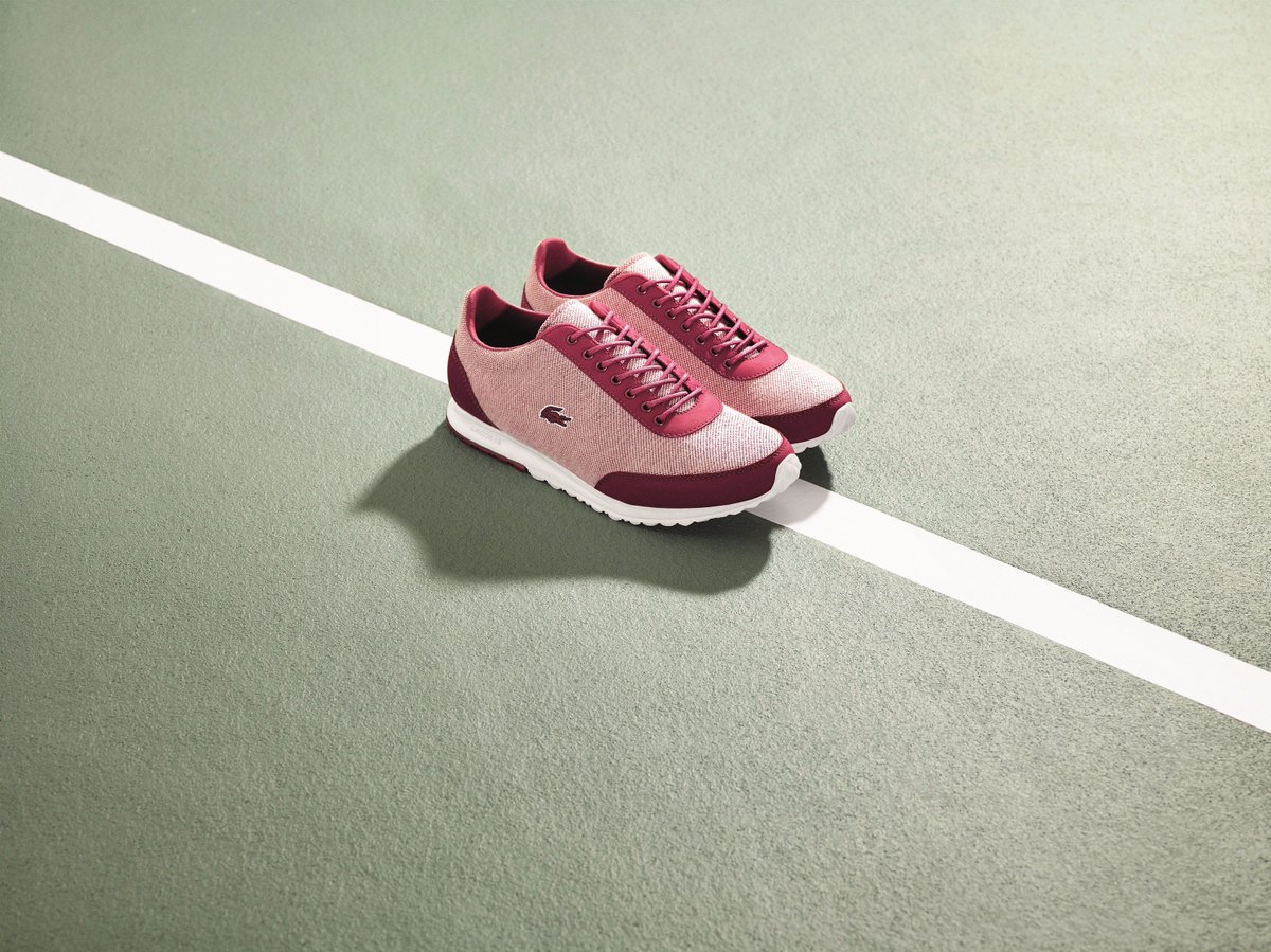 Lacoste's tweet photo. Slender &amp; elegant, the Helaine Runner is classic Lacoste. Discover its new design now: https://t.co/oSMxyooRn4 https://t.co/95pHwZbS6e