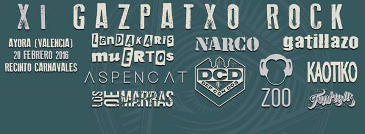 Marisanchez_s's tweet photo. Así queda el cartelazo del Gazpatxo Rock! 👌 https://t.co/0K0pEwRjDm