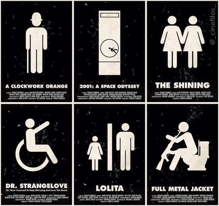 _Cinefilos_'s tweet photo. Kubrick's films https://t.co/mKMMHOLaQo