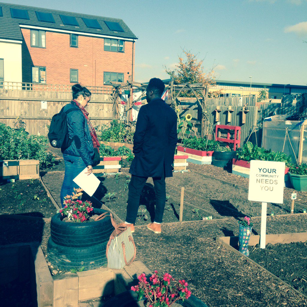 GroOrganicUK's tweet photo. Thanking @bbciowm for 👍 day filming in @VictoryGardenCW we hope the #midlands gets to see how gr8 #chelmsleywood is https://t.co/8QqtTbc2WZ