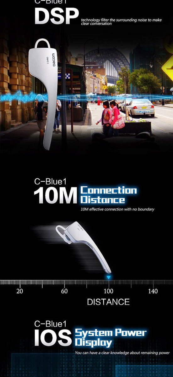 nipponlifes's tweet photo. Dacom C-Blue1 In-car Bluetooth Headsets NFC V4.0 Stereo Wireless Earphone For iPhone 6S… https://t.co/mVmBdmak9G https://t.co/iIn1H3HZHe