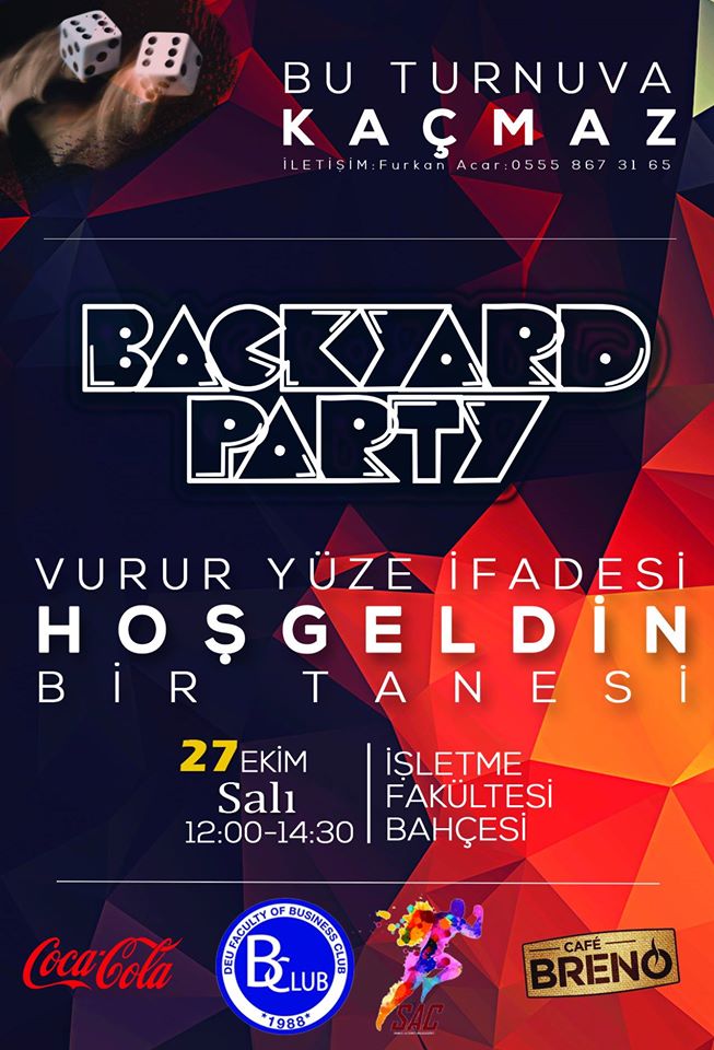 DEUFACULTYOFBUS's tweet photo. Backyard party, just tomorrow! @sacdeu @DeuBclub https://t.co/XlfHqJVycP