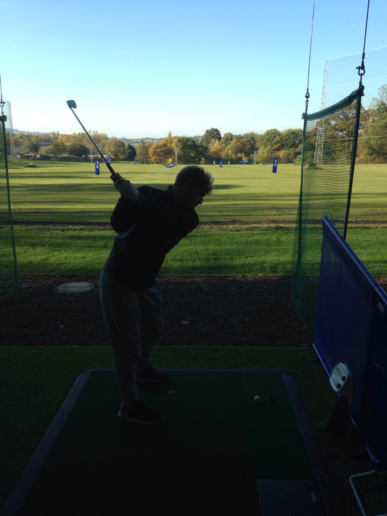 Our first customer <a href="/PrairieSport/">PrairieSportsVillage</a> honing his game @jameswrighttt