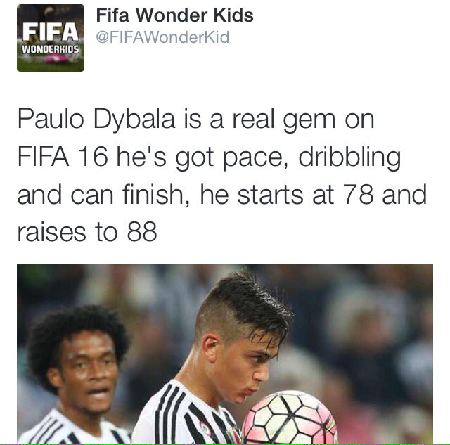 Now_FootbaIl's tweet photo. If you play FIFA 16 Career Mode then you need to follow @FIFAWonderKid for amazing players with great potential https://t.co/K2IijOgOS9