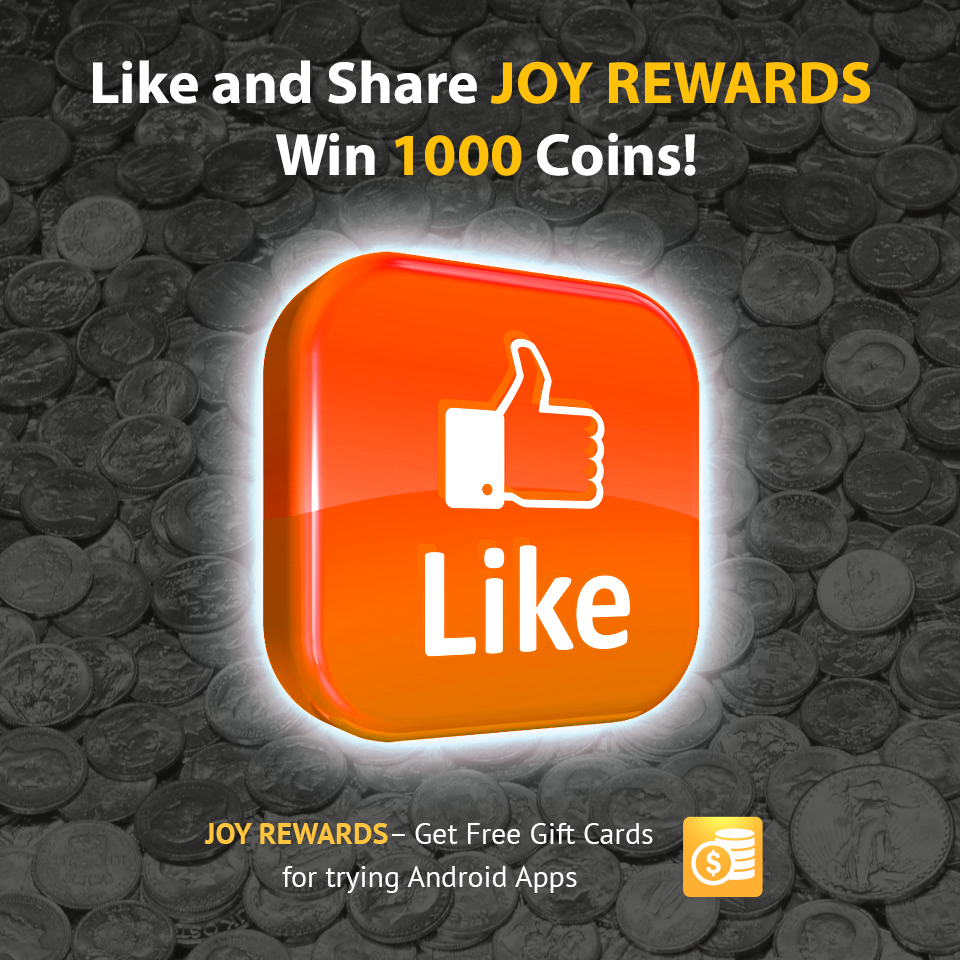 JoyRewards's tweet photo. Hey, come and win 1000 Coints with our new Joy Rewards Like &amp; Share Event! https://t.co/d638dAluO5 #GiftCards https://t.co/zb9zatmWcM