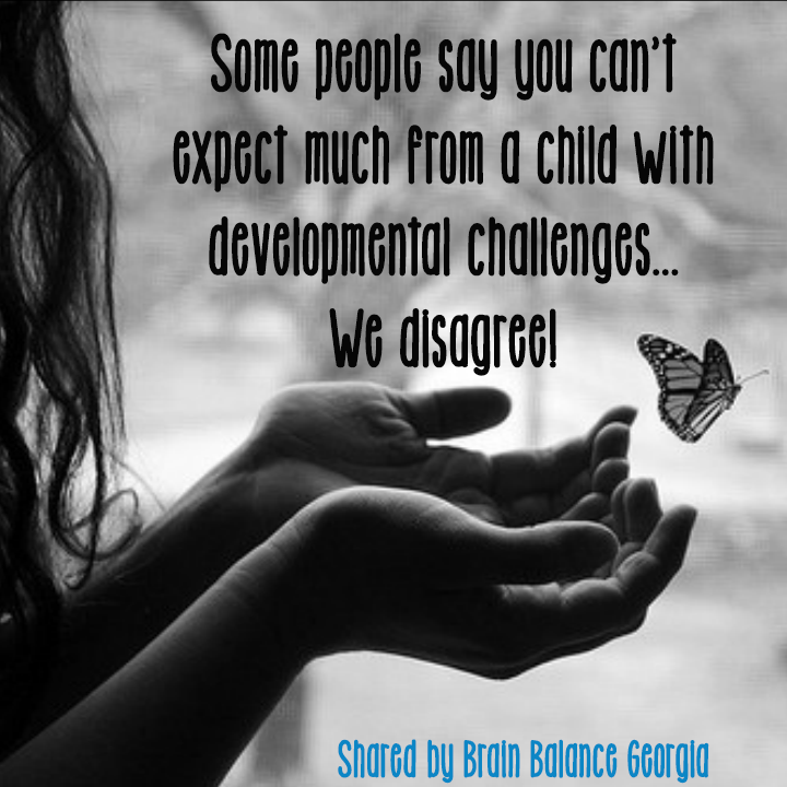 BrainBalanceGA's tweet photo. Some people say you can’t expect much from a #child with #developmentalchallenges… We #disagree. https://t.co/PAXrookgik