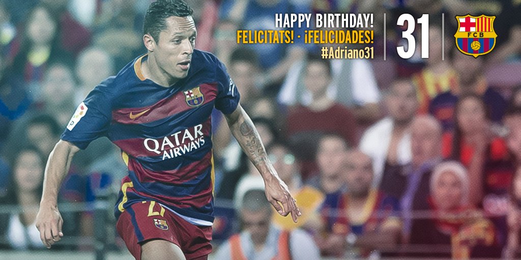 October 26

Today is Adriano Correia\s 31th birthday.
Happy Birthday   
