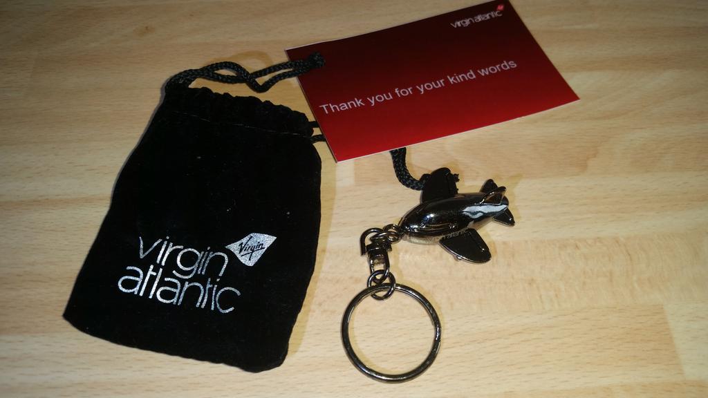Ianpoile's tweet photo. @VirginAtlantic @richardbranson says when "you're not the biggest you have to be the best" - nailed it! Nice touch!😃 https://t.co/zrXN5Sexhk