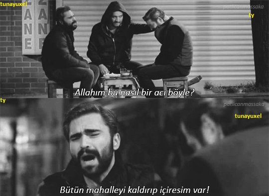 CryptoWolfManTR's tweet photo. "Allah'ım bu nasıl bir acı böyle? Bütün mahalleyi kaldırıp içiresim var." (Kardeş Payı) https://t.co/nAiCCQPLc6