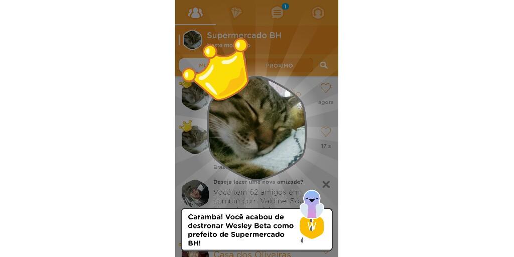 Eu acabei de destronar <a href="/wesleyferreir21/">wesley f TIM BETA</a> como prefeito de Supermercado BH no @Swarmapp!
swarmapp.com/amandaa_timbet…