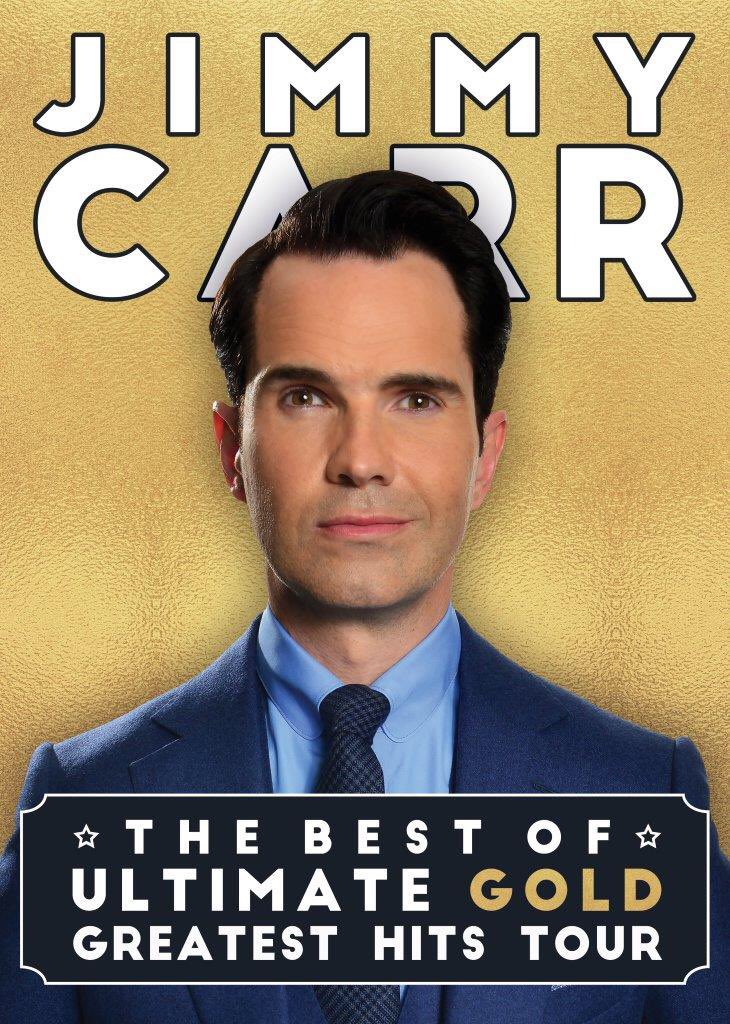 Jimmy Carr on Twitter "Here's the tour poster, what do you think