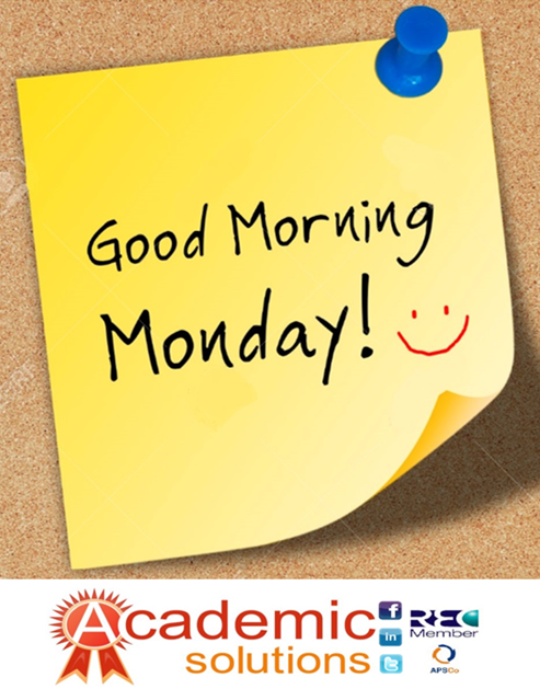 A_SolutionsUK's tweet image. #HappyMonday everybody. From #AcademicSolutions