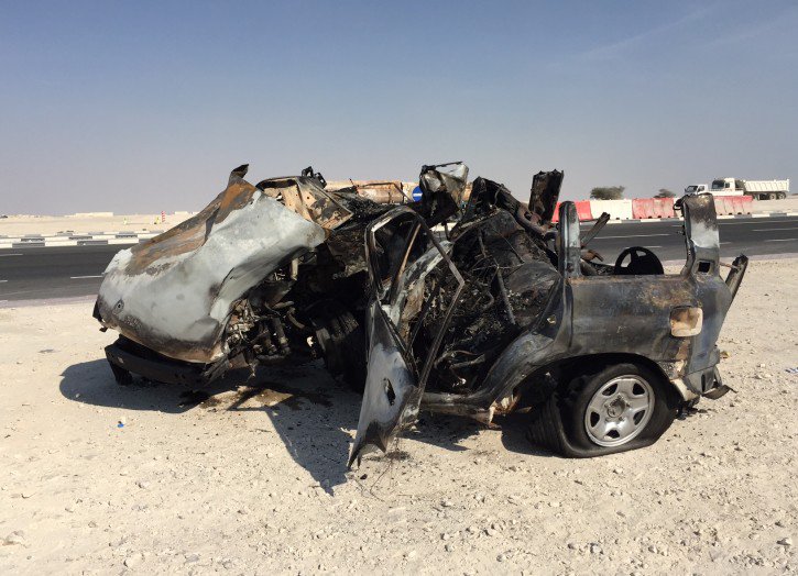 dohanews's tweet photo. Updated - MOI arrests people who leaked crash footage https://t.co/IKIifLZb9K https://t.co/AM6A5TMnwh