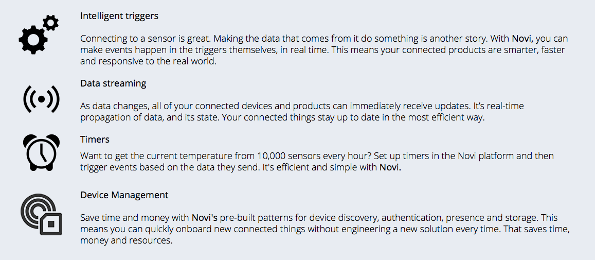 ClearBlade's tweet photo. Build faster: #IoT features out of the box with @ClearBlade #NoviPlatform #PaaS #devs #CIO https://t.co/hTTsXXVahY https://t.co/tik9OHVYjO