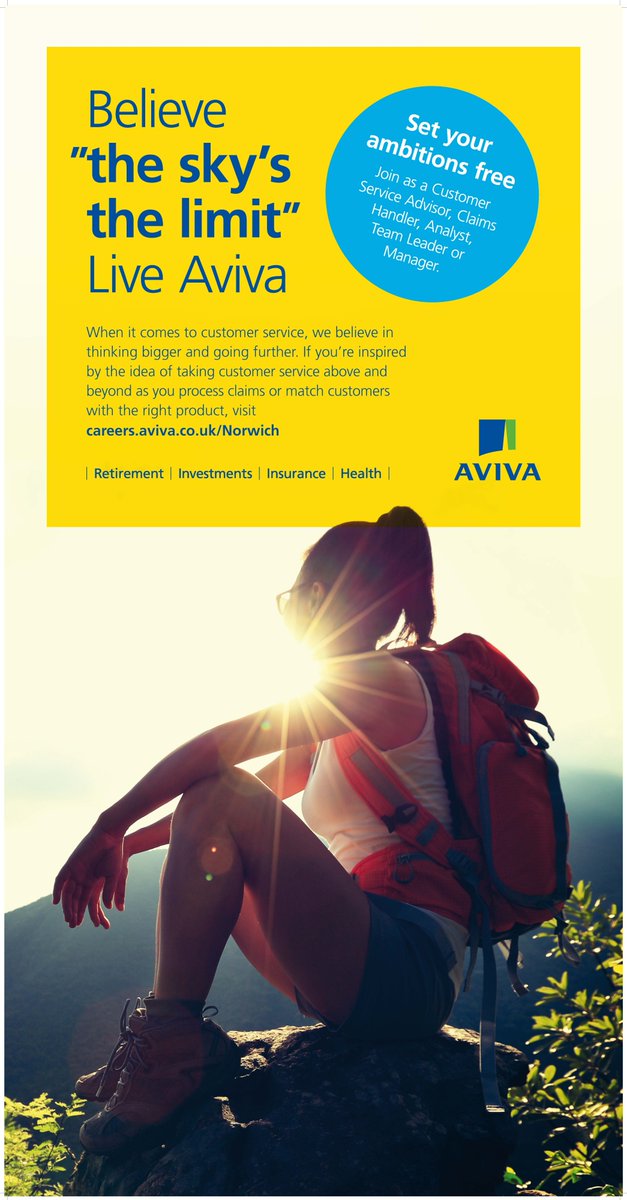 AvivaUK's tweet photo. We're on the lookout for a range of different Norwich based roles. Visit https://t.co/gAtCoOEBjR to find out more! https://t.co/M9OzwBVpn3