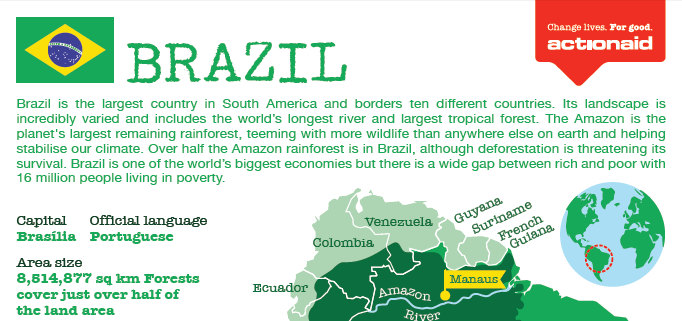 ActionAidTeach's tweet photo. Check out our country factsheets including India, Kenya, Brazil &amp; more: https://t.co/K5NscKbZIU #geographyteacher https://t.co/3NKty2Kzph