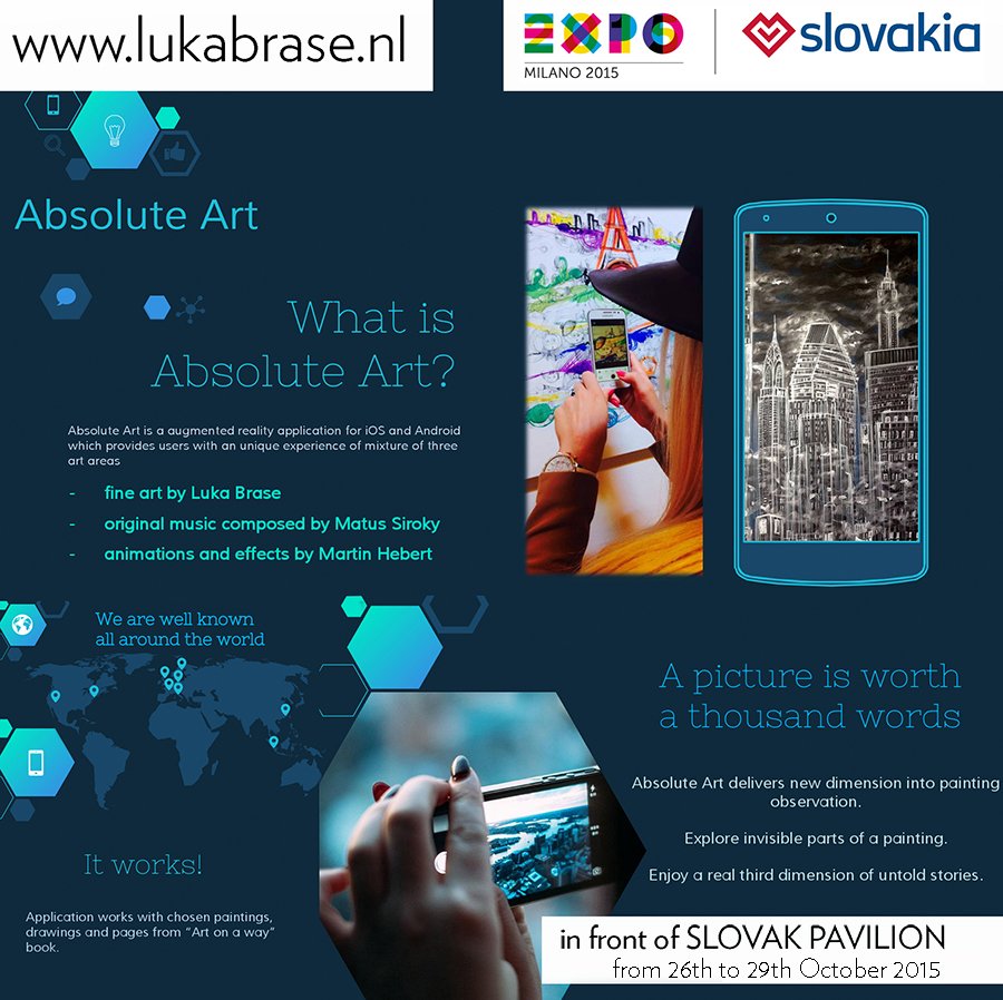 exposvk2015's tweet photo. Come in front of our pavilion in the next few days and observe art in a unique way :)
#EXPO2015 https://t.co/mwtyKBysyO