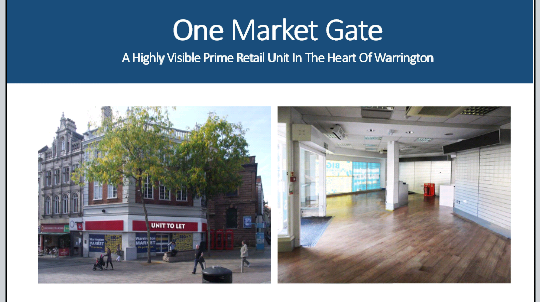 JaneMMarshall's tweet photo. Prime retail unit to let in #Warrington. Please message me for details. https://t.co/7rnuPtPBMC
