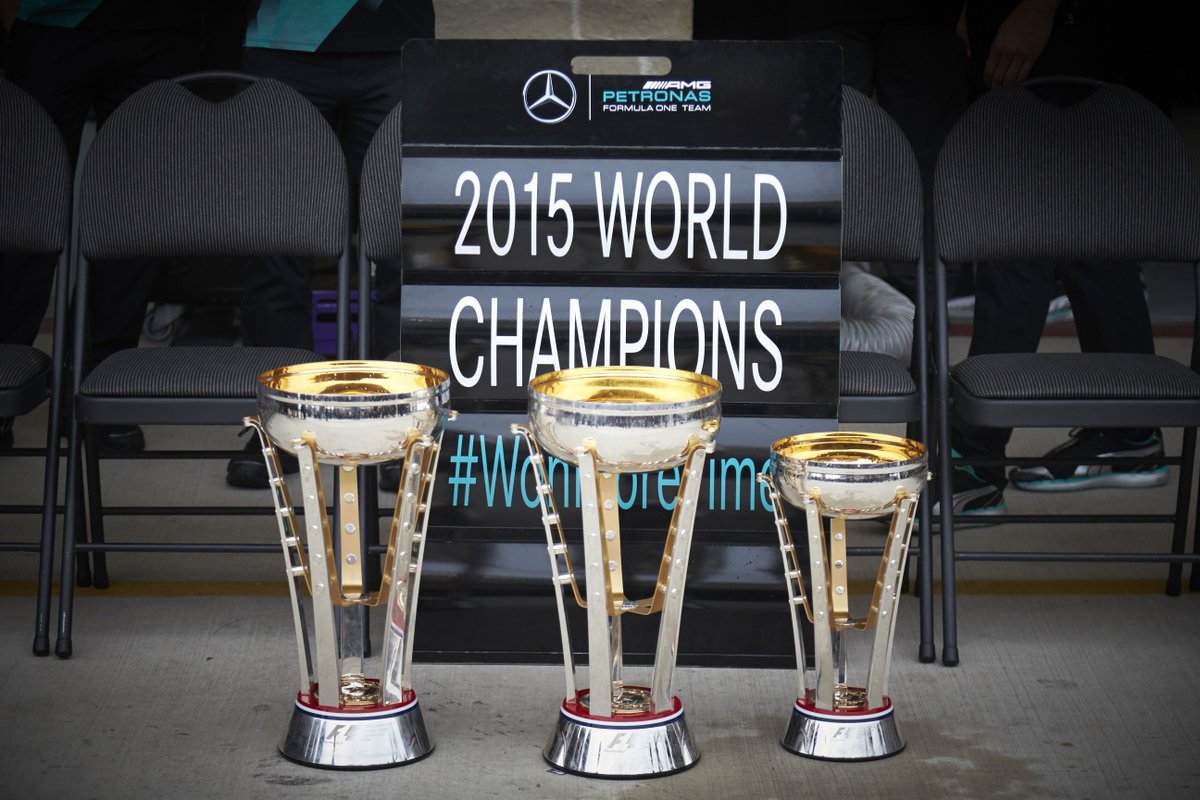 MercedesAMGF1's tweet photo. The result marks the 25th 1-2 finish for the Silver Arrows in #F1 and the 50th for #MercedesBenz power! #WonTwoThree https://t.co/Buobnu6s2a