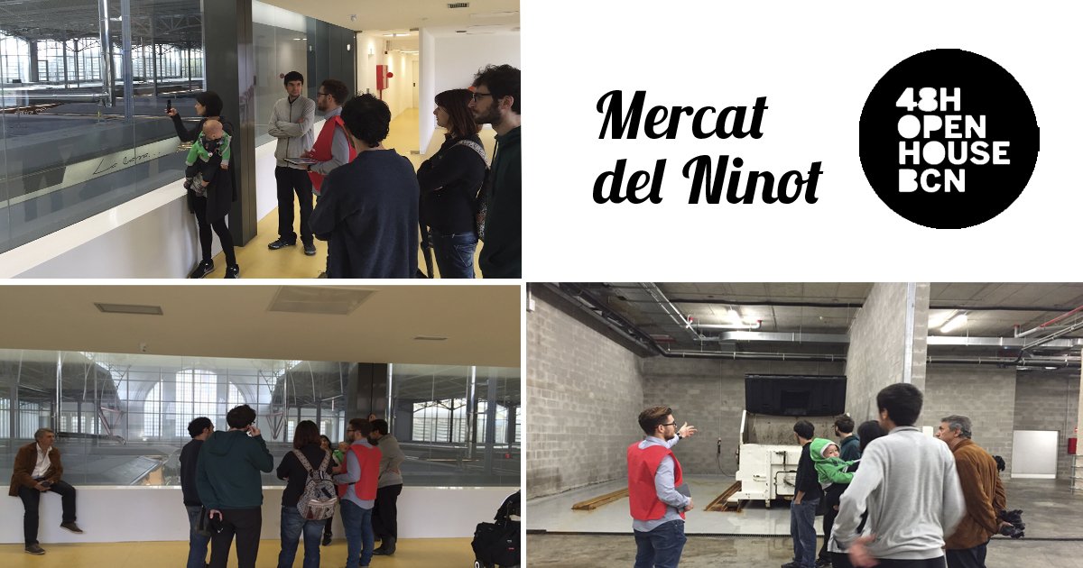 Un placer participar en <a href="/48hOpenHouseBcn/">48hOpenHouseBcn</a> mostramos el reformado #mercatdelninot <a href="/MercatsBCN/">Mercats de Barcelona</a>  #openhousebarcelona