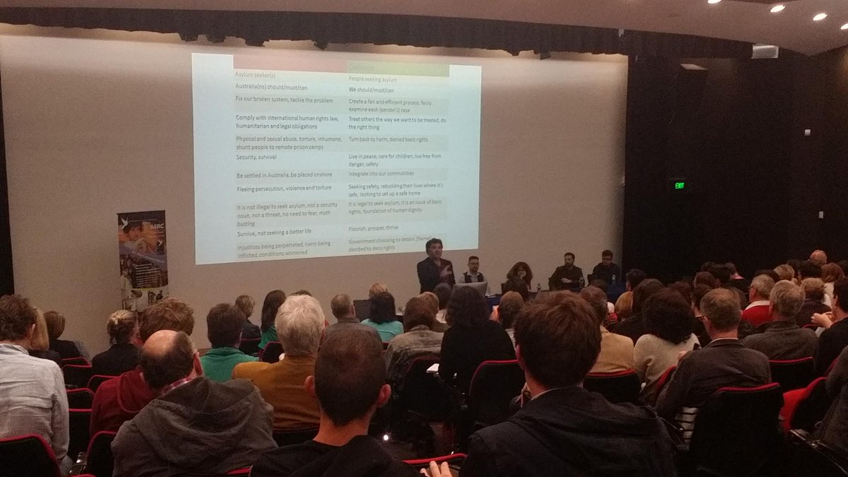 It is legal to seek asylum. It is an issue of basic human rights; a foundation of human dignity. Thank you, <a href="/Kon__K/">Kon Karapanagiotidis</a>.