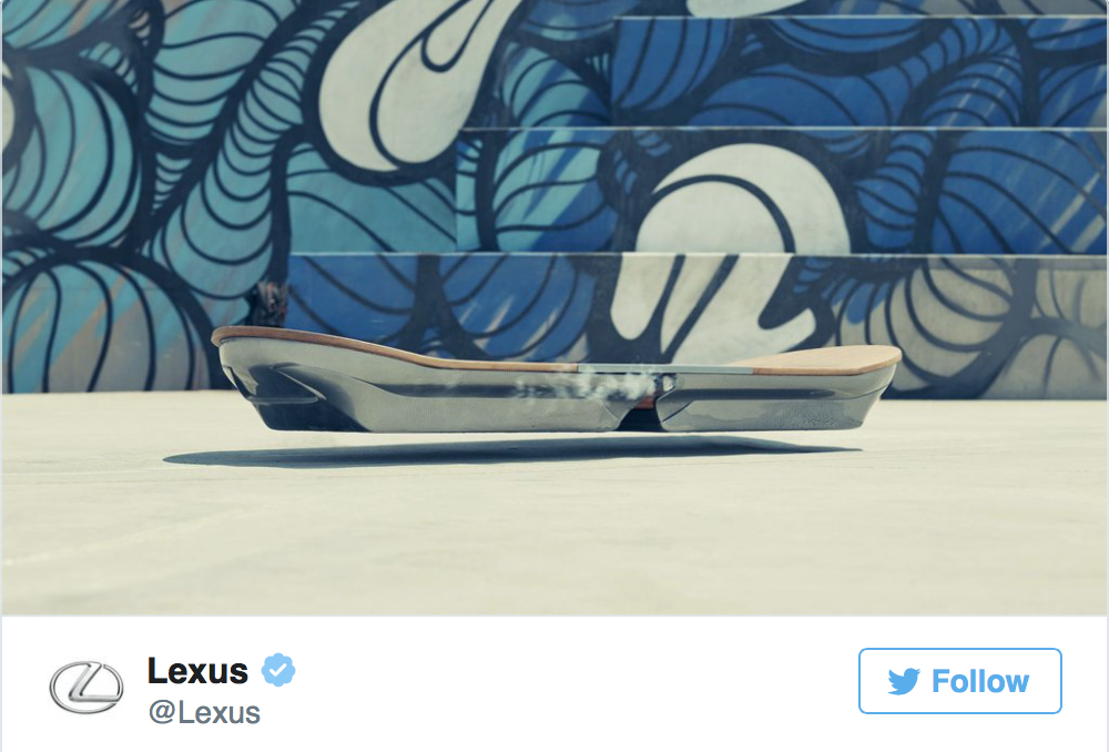 ClickZ's tweet photo. How brands like @Lexus and @Pepsi embraced #BackToTheFuture on #Twitter @MikeO13rien https://t.co/sqekBfcApG https://t.co/mCTTn887BI