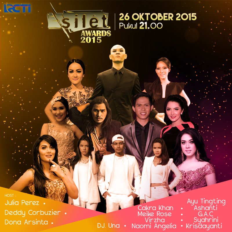 MNC Update (@mncupdate) on Twitter photo #SiletAwards2015RCTI juga dipandu dg host super keren <a href="/juliaperrez/">juliaperez</a> <a href="/robbypurba/">robby purba</a> dan <a href="/dona_arsinta80/">Dona A</a> lho! Malam ini ya #SiletAwards2015RCTI juga dipandu dg host super keren <a href="/juliaperrez/">juliaperez</a> <a href="/robbypurba/">robby purba</a> dan <a href="/dona_arsinta80/">Dona A</a> lho! Malam ini ya
