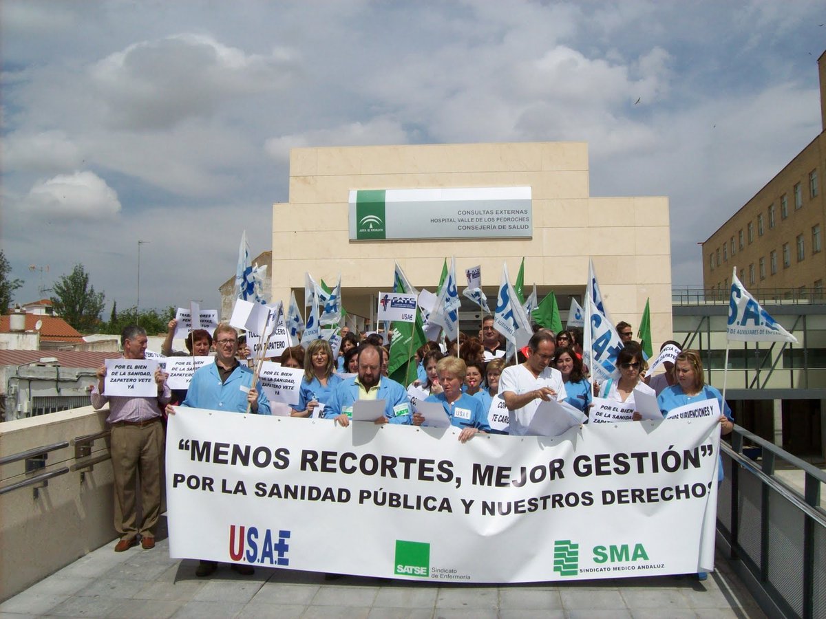 ElQuincenal's tweet photo. 27 octubre, 11.30h. Los sindicatos SATSE, SMA y USAE, convocan Concentración en puerta Hospital Valle los Pedroches. https://t.co/4l9kTGGJCj