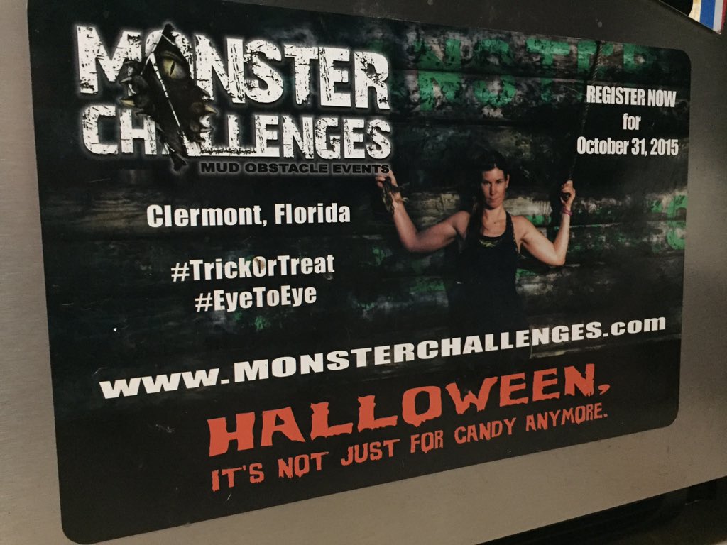 ThisJoyfulLife's tweet photo. Excited for @MONSTERMUDRUN Saturday! Now the question is... What should my costume be??#EyeToEye #MonsterChallenges https://t.co/vnt122q5MM